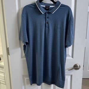 Boss Men's Polo Shirt in Blue